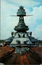 Main Battery of the Battleship Texas San Jacinto Battlefield TX Postcard PC557 - £3.92 GBP