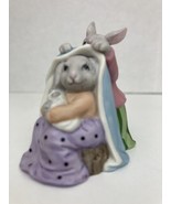Fitz &amp; Floyd Enchanted  Forest  Holiday Hamlet Blessed Mother porcelain ... - $40.69 CAD