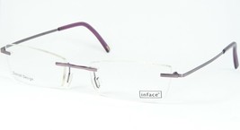 Inface Danish Design if8600F-393 Lavender Eyeglasses Rimless Glasses 52-19-140mm - £66.27 GBP