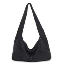 Soraka Evening Crystal Rhinestone Bag Black - $54.45