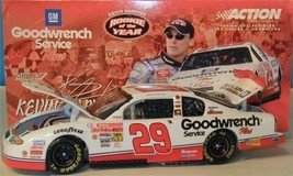 Kevin Harvick 1/24th Scale 2001 Goodwrench Rookie of the Year Monte Carlo - £44.52 GBP