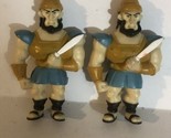 Goliath From The Bible Figures Lot Of 2  Toy T6 - £7.11 GBP