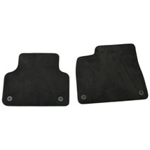 Genuine Audi Q7 Front Floor Mats Carpet Driver Passenger Set 2 Black 16 ... - $71.28