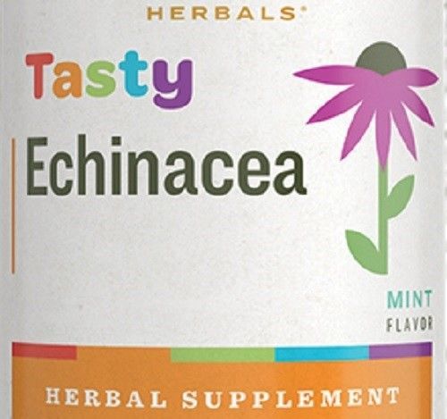 TASTY ECHINACEA Mint Flavor Herbal Immune System Support with Organic Peppermint - £17.15 GBP - £39.02 GBP