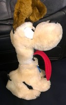 Vintage Dakin ODIE DOG Plush Stuffed Animal Toy 1983 ~12” with Tags - $11.88