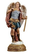 Roman Joseph Studio St. Michael Figurine Heavenly Protectors 10.2 Inch - $84.13