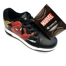 HEELYS Marvel Spider-Man Skate Shoes HES10496 Black White Mens Size 7 Womens 8 - £30.53 GBP