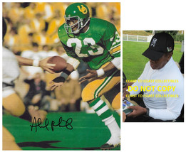 Ahmad Rashad Signed Oregon Ducks 8x10 Football Photo COA Proof Autographed - £87.04 GBP