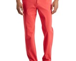 Club Room Men&#39;s Four-Way Stretch Chino Pants Retro Red-34x30 - $21.99