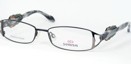 Genesis GV1298 C17 Black /GUNMETAL /MULTICOLOR Eyeglasses Glasses 49-15-130mm - £60.87 GBP