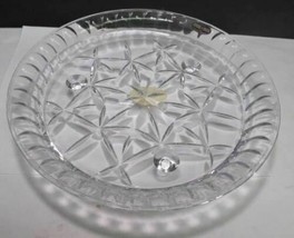 Pie dish Crystal st George c30 - $15.25