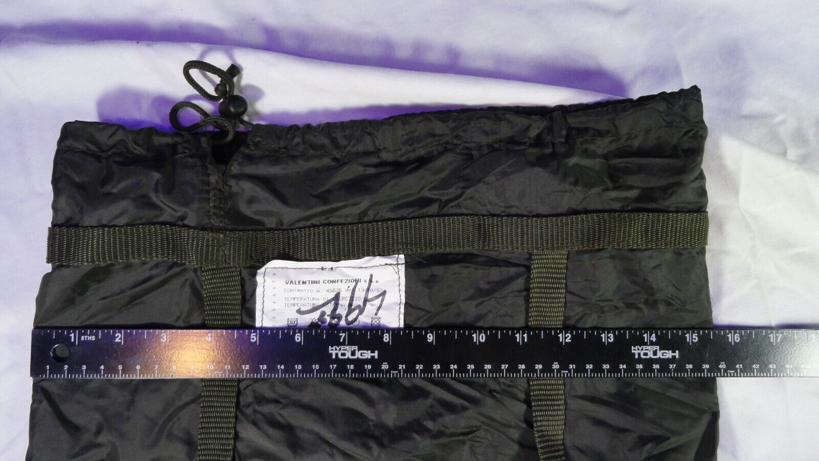 VALENTINI CONFEZIONI S.A.S ITALIAN ARMY SLEEPING COMPRESSION BAG CINCH SACK BAG Item image 6