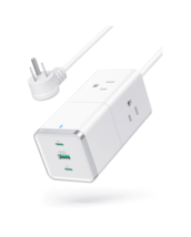 RAVPower 6-Port Power Strip, 3 AC Outlets, Flat Plug High Speed Charging - New - £45.69 GBP