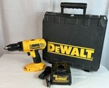 DeWalt 18V Cordless 1/2” Drill DC970 w/ Battery Charger DW9116 &amp; Case ONLY - $39.55