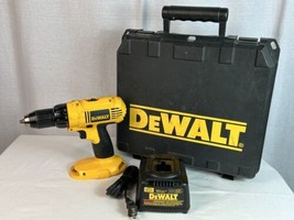 DeWalt 18V Cordless 1/2” Drill DC970 w/ Battery Charger DW9116 &amp; Case ONLY - £31.54 GBP