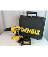 DeWalt 18V Cordless 1/2” Drill DC970 w/ Battery Charger DW9116 &amp; Case ONLY - £31.61 GBP