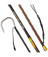 TRHUNTER Carbon Fiber Fishing Gaff Saltwater Fish Gaff with S316 Stainle... - $269.96