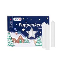 20 White 10mm diameter German Christmas Candles - $8.50