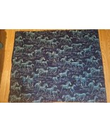 36&quot; x 45&quot; Cotton Fabric Backing Panel to Midnight Horse Panel  - $186.39 MXN