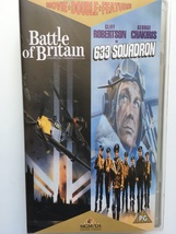 BATTLE OF BRITAIN / 633 SQUADRON (UK VHS DOUBLE BILL, 1993) - $7.70