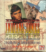 The Young Indiana Jones Chronicles - 1992 Pro Set - New, Still Sealed &amp; Unopened - £12.54 GBP