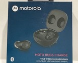 Motorola MOTO BUDS CHARGE IPX5 True Wireless Headphones integrated USB-C... - $39.59