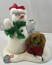 Hallmark 2024 Wrapped In Joy Snowman Singing Plush With Sound And Motion Nwt - £22.24 GBP