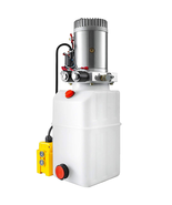 6 Quart Hydraulic Pump Hydraulic Power Unit (Plastic, 6 Quart/Double Act... - £319.43 GBP