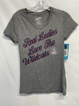 &quot;Real Ladies Love the Wildcats&quot; Juniors by Gen 2 NEW Arizona Short Sleeve Tee To - £14.16 GBP