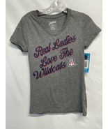 &quot;Real Ladies Love the Wildcats&quot; Juniors by Gen 2 NEW Arizona Short Sleev... - $24.38 CAD