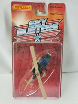 Matchbox Sky Busters Mission Chopper Military Helicopter MOC SB12 VINTAG... - $13.12 CAD
