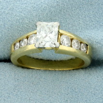 EGL Certified 1.5ct TW Diamond Engagement Ring in 18K Yellow Gold - £3,643.86 GBP
