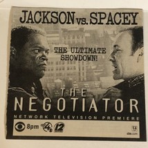 The Negotiator TV Guide Print Ad Kevin Spacey Samuel L Jackson TPA6 - £4.67 GBP