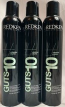 3X Redken Guts 10 Volume Spray Foam 10.58 Oz. Each - $119.95