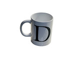 Royal Norfolk White Ceramic Personalized Letter D Coffee Mug 16 oz - £13.94 GBP