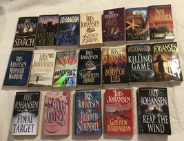 Iris Johansen 19 Books Mixed Lot Romance Novels Fiction Eve Duncan J. Li... - £50.10 GBP