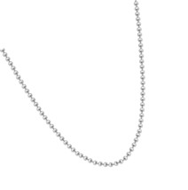 925 Sterling Silver Italian 2.3mm Solid Bead Ball - - $1,884.42 MXN