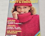 Mon Tricot Knit &amp; Crochet Magazine MD70 Winter Issue blousons jackets pu... - $11.98