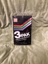 Vintage 3 Pack VHS/Beta Storage Cases  - £7.78 GBP
