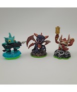 Lot 3 SKYLANDERS 2011/2012 Spyro/Trigger/Gill Grunt Gaming Console Figures - $9.89