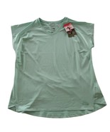 The North Face Dynamix Shirt Womens XL Outdoor Running Training Tee Green - £23.60 GBP
