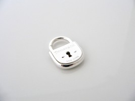 Tiffany &amp; Co Padlock Arc Lock Pendant Charm 4 Necklace Bracelet Jewelry Gift 925 - £388.96 GBP