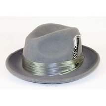 Bruno Capelo Hat Australian Wool Crushable Fedora Giovani UN130 Gft.Gray image 5