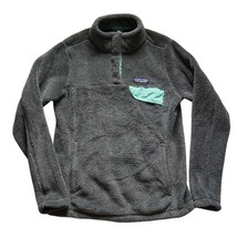 Patagonia Women&#39;s Re-Tool Snap-T Pullover Gray Teal Size S - $24.74