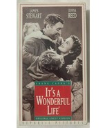 It&#39;s A Wonderful Life VHS James Stewart / Donna Reed New Factory Sealed ... - £6.09 GBP
