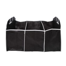 Car Trunk Organizer Eco-Friendly Super Strong &amp; Durable Collapsible Cargo Storag - £34.94 GBP