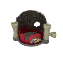 Fisher Price Little People Royal Castle Dragon Lair Cave Den Treasure Hove Repla - £6.75 GBP