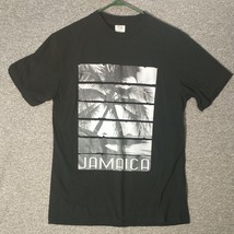 Jamaica Beach Palm Tree Shirt Mens Graphic T-Shirt Medium Short Sleeve - $9.89