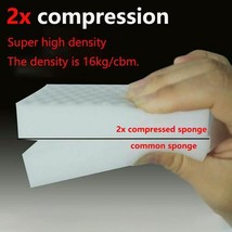 High Density Sponge Eraser Melamine Cleaner Upgraded Version Double Comp... - £10.08 GBP+