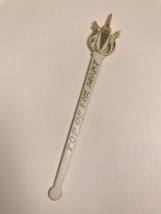 Top Of The Mart Swizzle Stick Stir New Orleans Louisiana White - $3.32